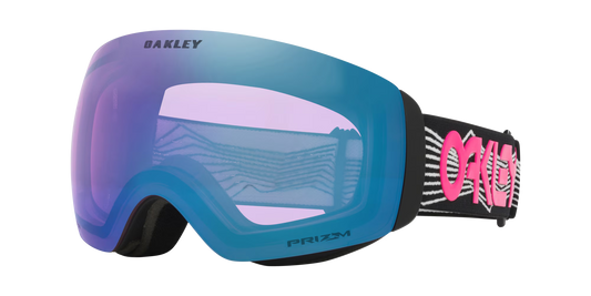 Oakley Flight Deck™ M Snow Goggles - Prizm Iced iridium Black Wired Strap