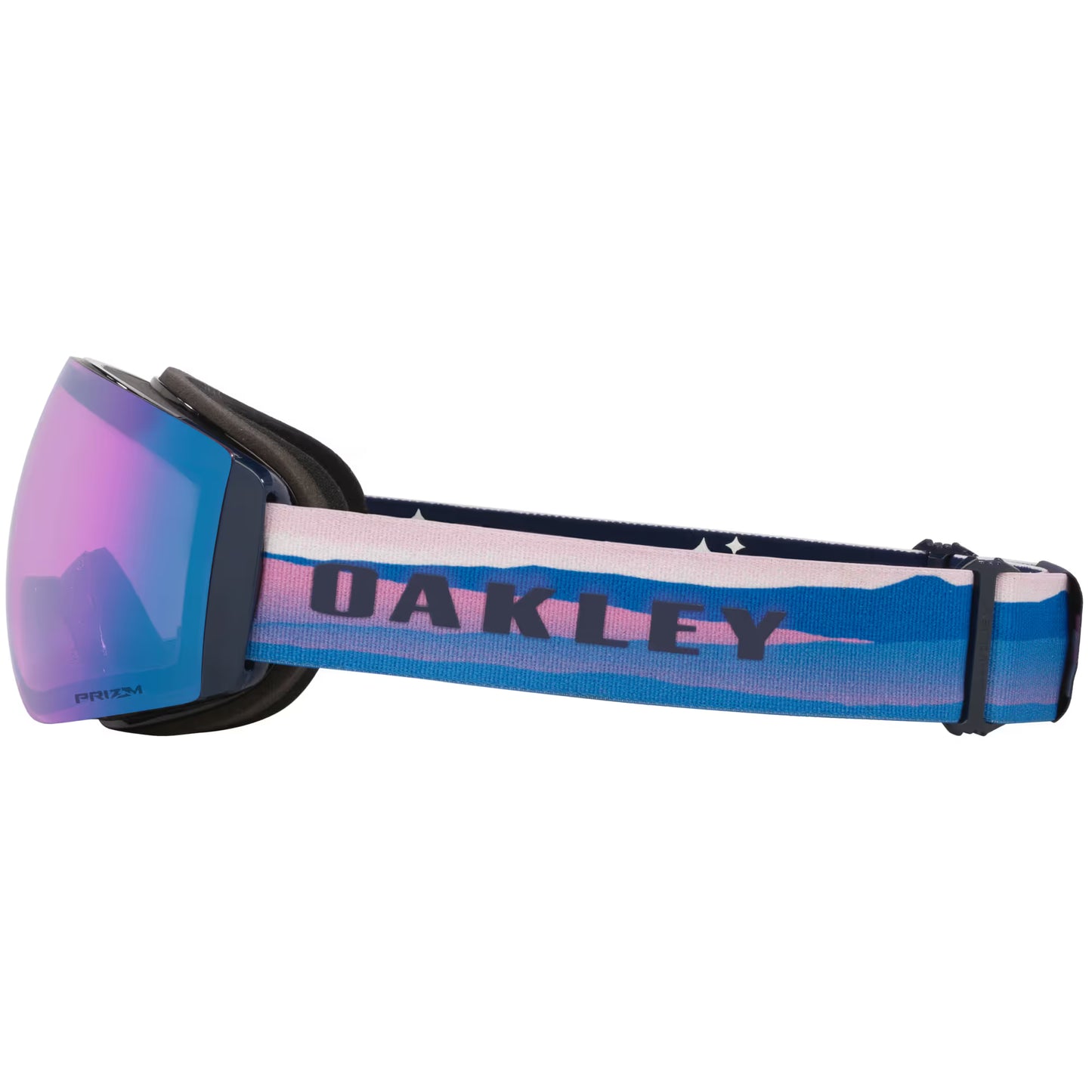 Oakley Flight Deck™ Pro L Snow Goggles - Prizm Snow Iced Iridium Lenses, Mikaela Shiffrin Signature Strap - Extra Lens Prizm Snow Sapphire Iridium