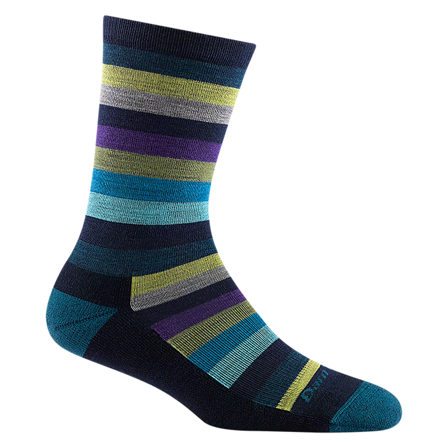 Darn Tough Women's Mystic Stripe Crew Lightweight Lifestyle Socks