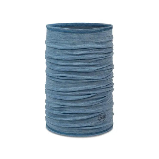 Buff Merino Lightweight Solid Lake Blue