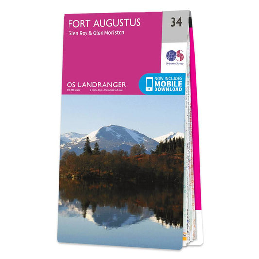 OS Map of Fort Augustus: Landranger 34