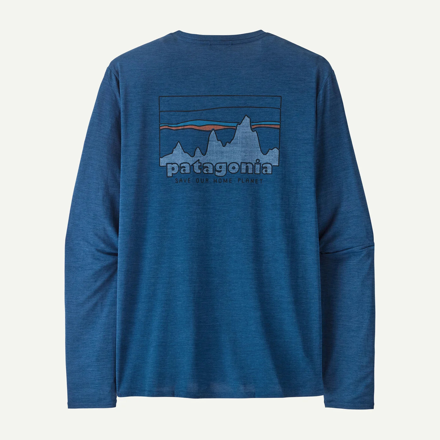Patagonia Men's Long-Sleeved Capilene® Cool Daily Graphic Shirt