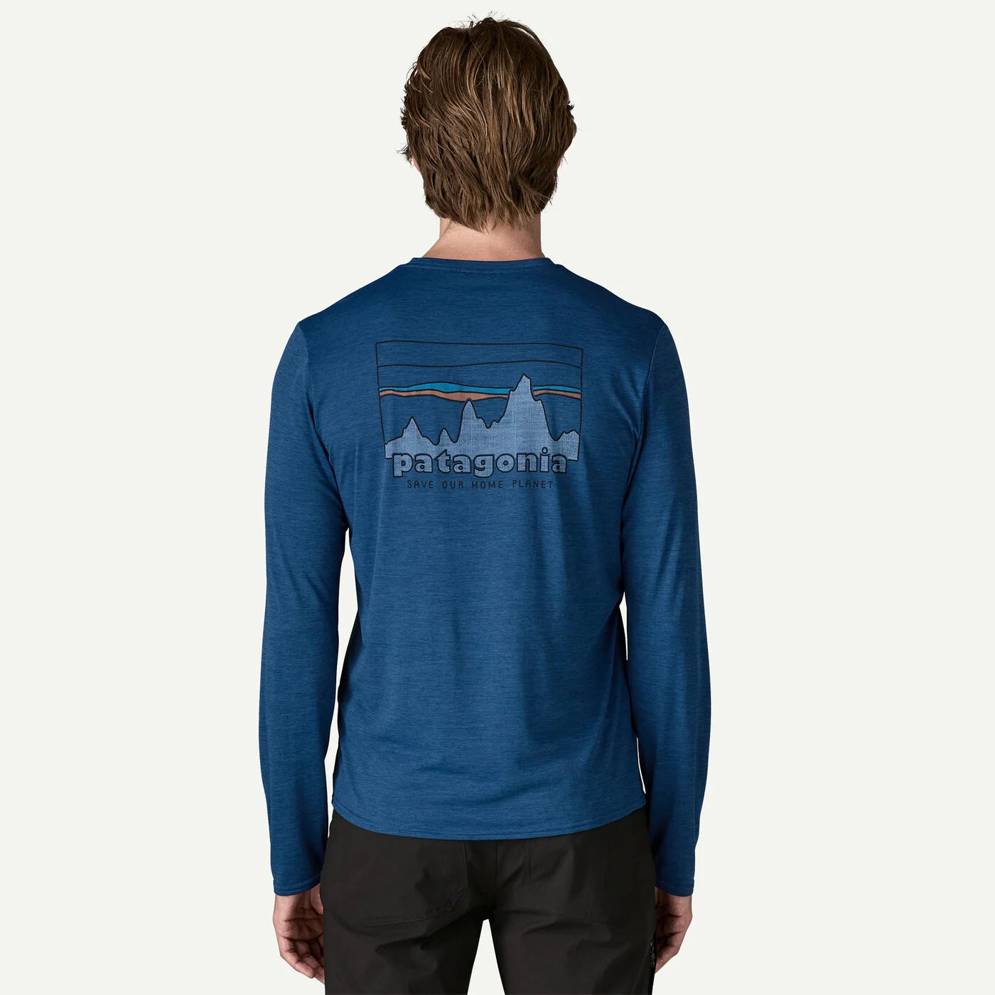 Patagonia Men's Long-Sleeved Capilene® Cool Daily Graphic Shirt
