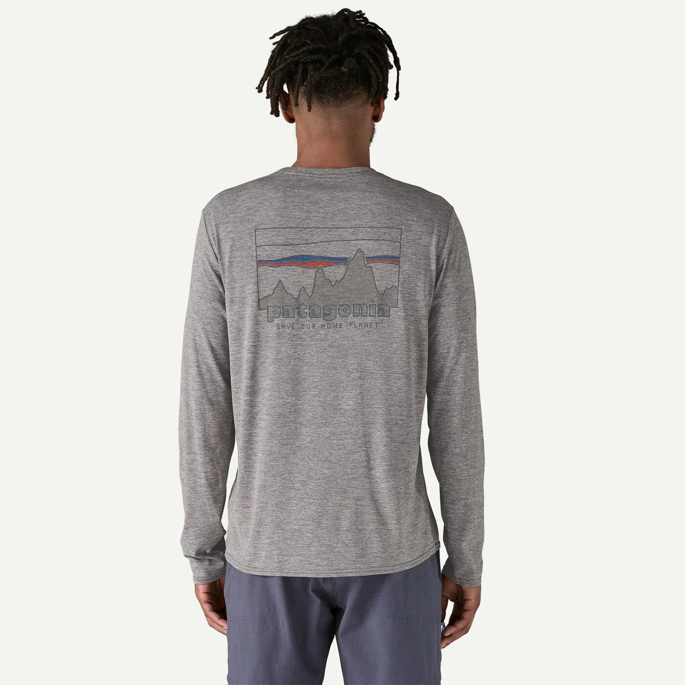 Patagonia Men's Long-Sleeved Capilene® Cool Daily Graphic Shirt