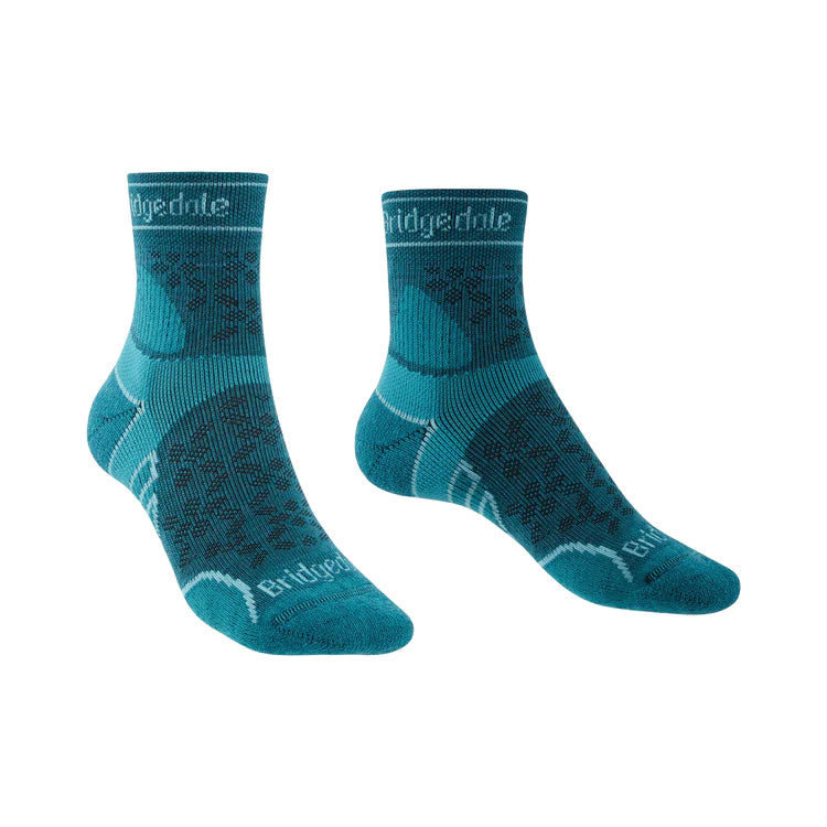 Bridgedale Women's Lightweight T2 Merino Sport 3/4 Crew Sock