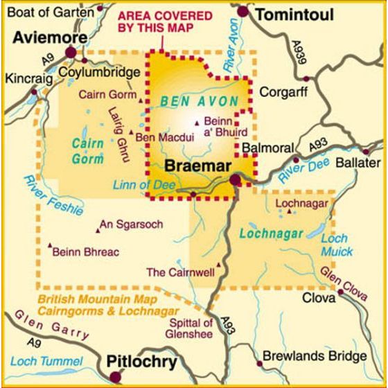 Harvey Ben Avon Superwalker Map
