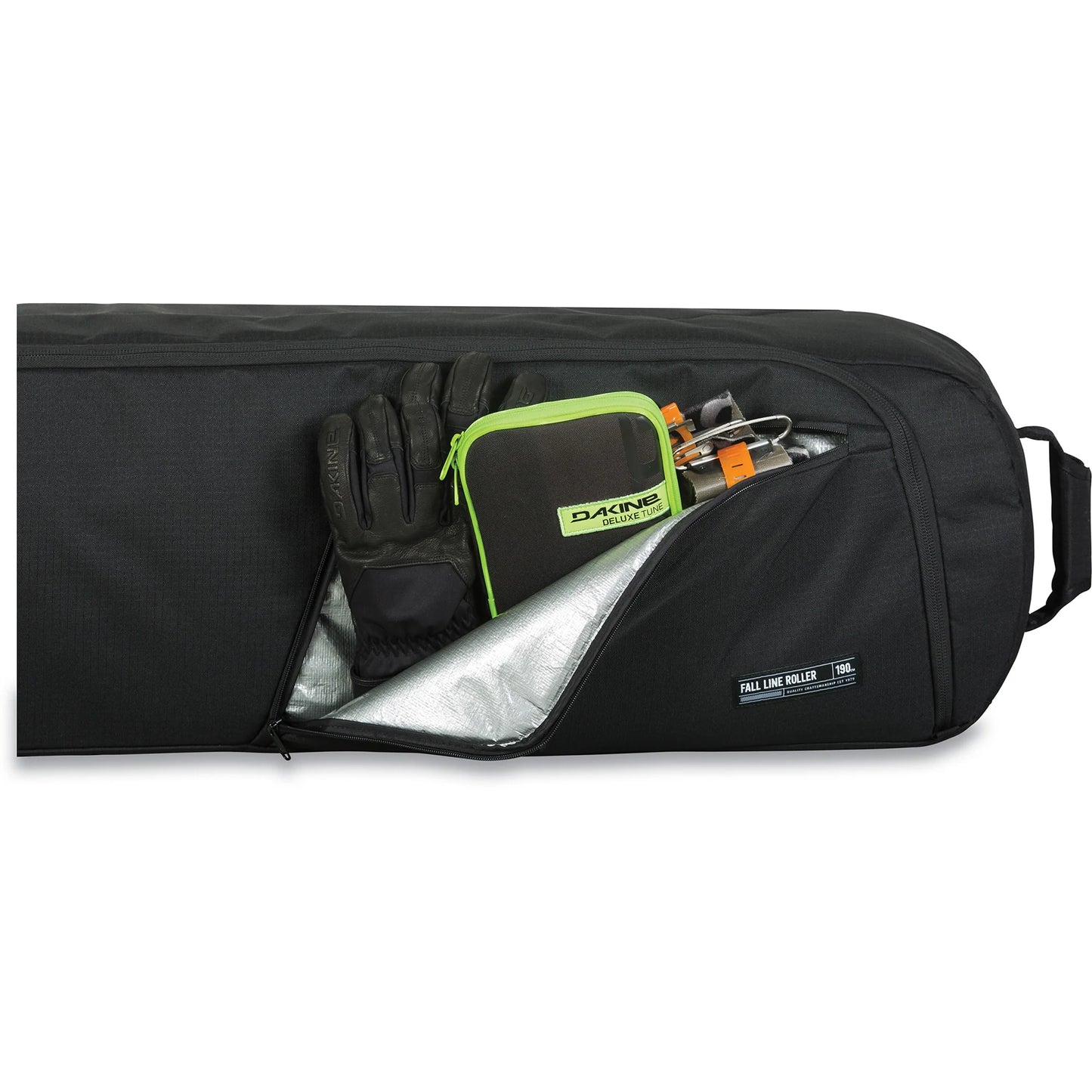 Dakine Fall Line Ski Roller Bag 190cm Black