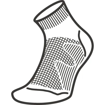 Moggans Lightweight Merino Ankle Sock