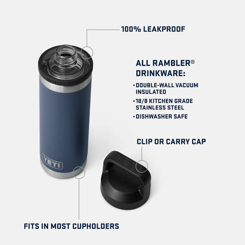 Yeti Rambler® 18 oz (532 ml) Bottle With Chug Cap