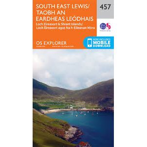 Map of South East Lewis/Taohn an Eardheas Leodhais