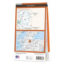 Map of Lochnagar, Glen Muick & Glen Clova OL53