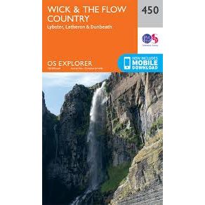 Map of Wick & the Flow Country 450