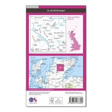 Map of Lairg & Loch Shin 16