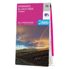 Map of Inverness & Loch Ness 26