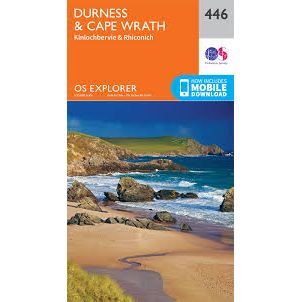 Map of Durness & Cape Wrath 446