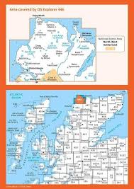 Map of Durness & Cape Wrath 446