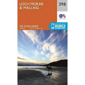 Map of Loch Morar & Mallaig 398