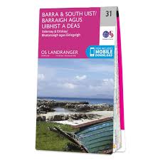 Map of Barra & South Uist/Barraigh agus Uibhist a Deas 31