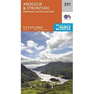 Map of Ardgour & Strontian 391