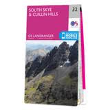 Map of South Skye & the Cuillin Hills 32