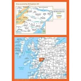 Map of Ardgour & Strontian 391