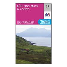 Map of Rum, Eigg, Muck & Canna 39