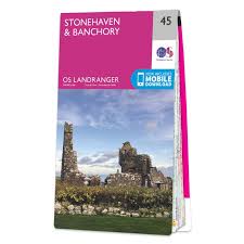 Map of Stonehaven & Banchory 45