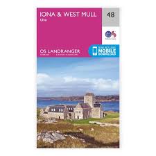 Map of Iona & West Mull 48