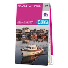Map of Oban & East Mull 49