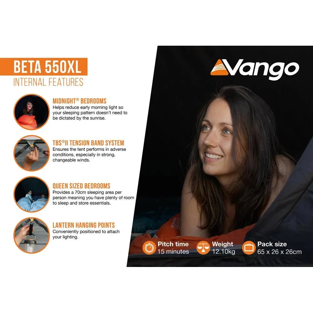 Vango Beta 550XL