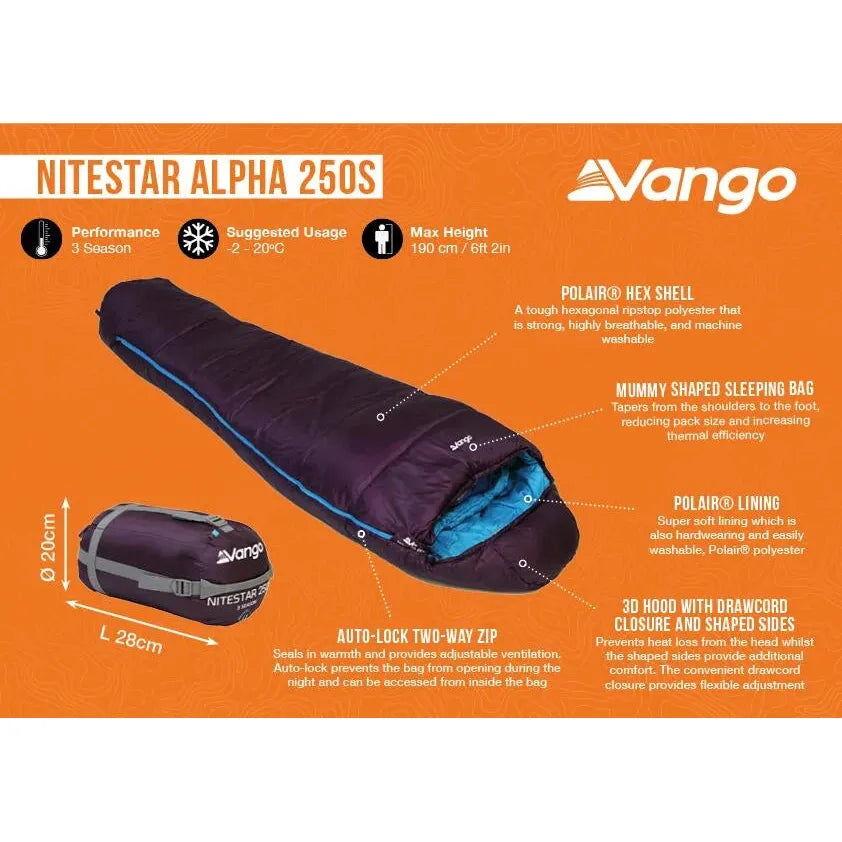 Vango Nitestar Alpha 250S