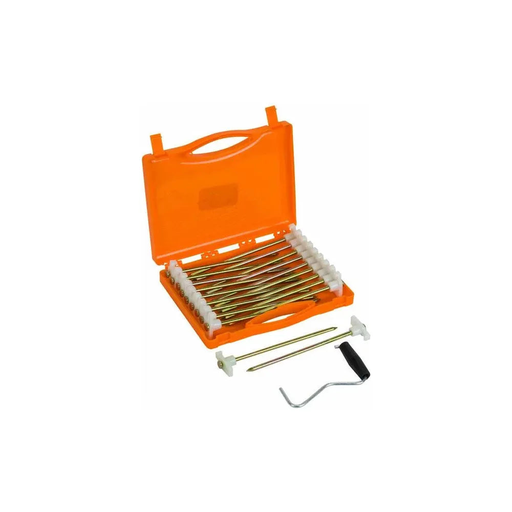 Vango Groundbreaker Glow Peg Set 20.5cm/6.5mm x 20 Peg Ext case