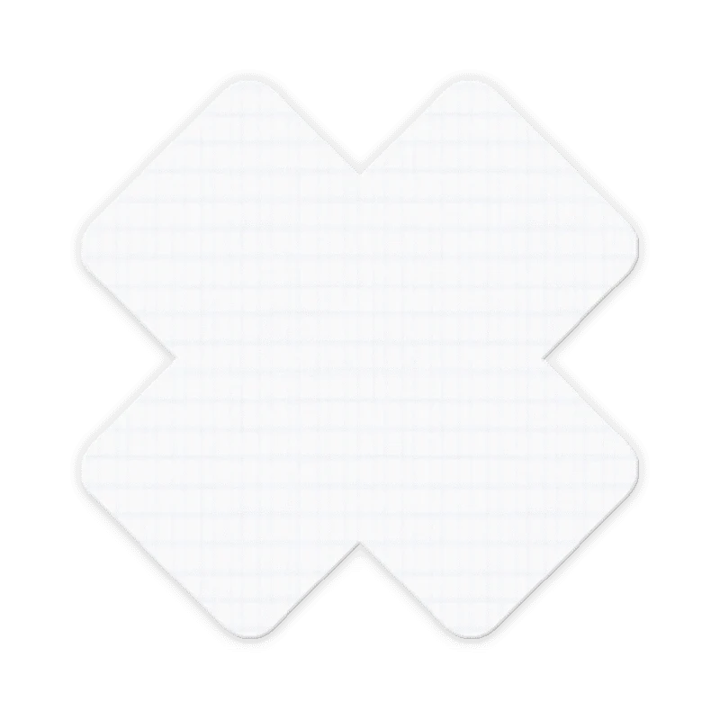 Noso Patch X White 2.5"