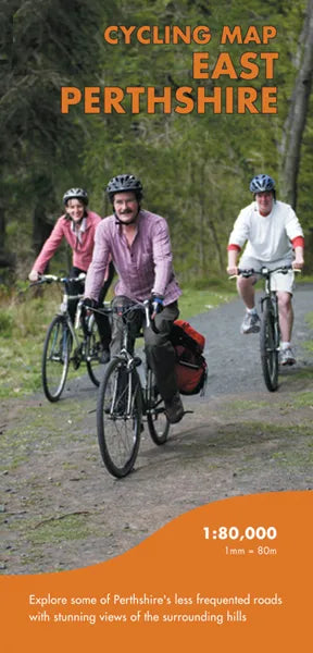 Harvey East Perthshire Cycling Map
