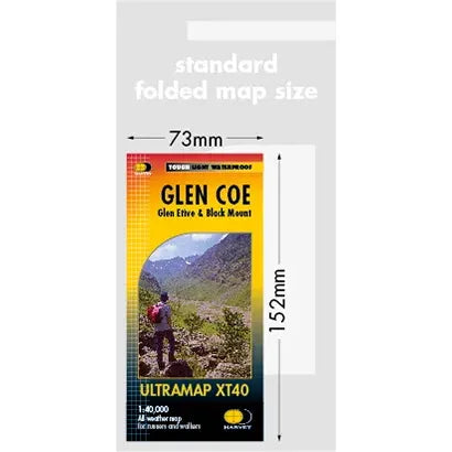 Harvey Glen Coe, Glen Etive & Black Mount Ultramap XT40
