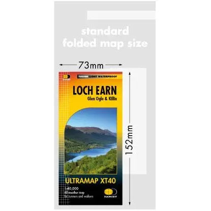 Harvey Loch Earn, Glen Ogle & Killin Ultramap XT40