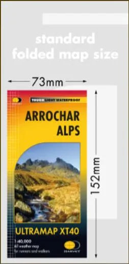 Harvey Arrochar Alps Ultramap XT40