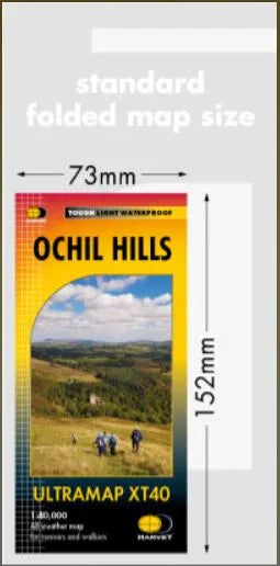 Harvey Ochill Hills Ultramap XT40
