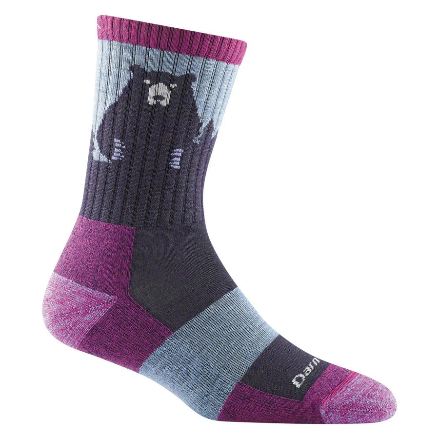 Darn Tough Women's Bear Town Micro Crew Lightweight Hiking Sock
