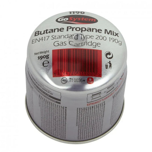 Pierceable Butane Propane Gas Cartridge  190g