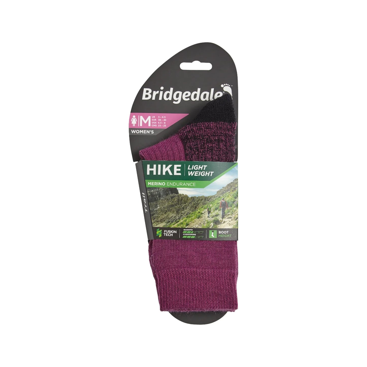 Bridgedale Women's Lightweight Merino Performance Boot Sock