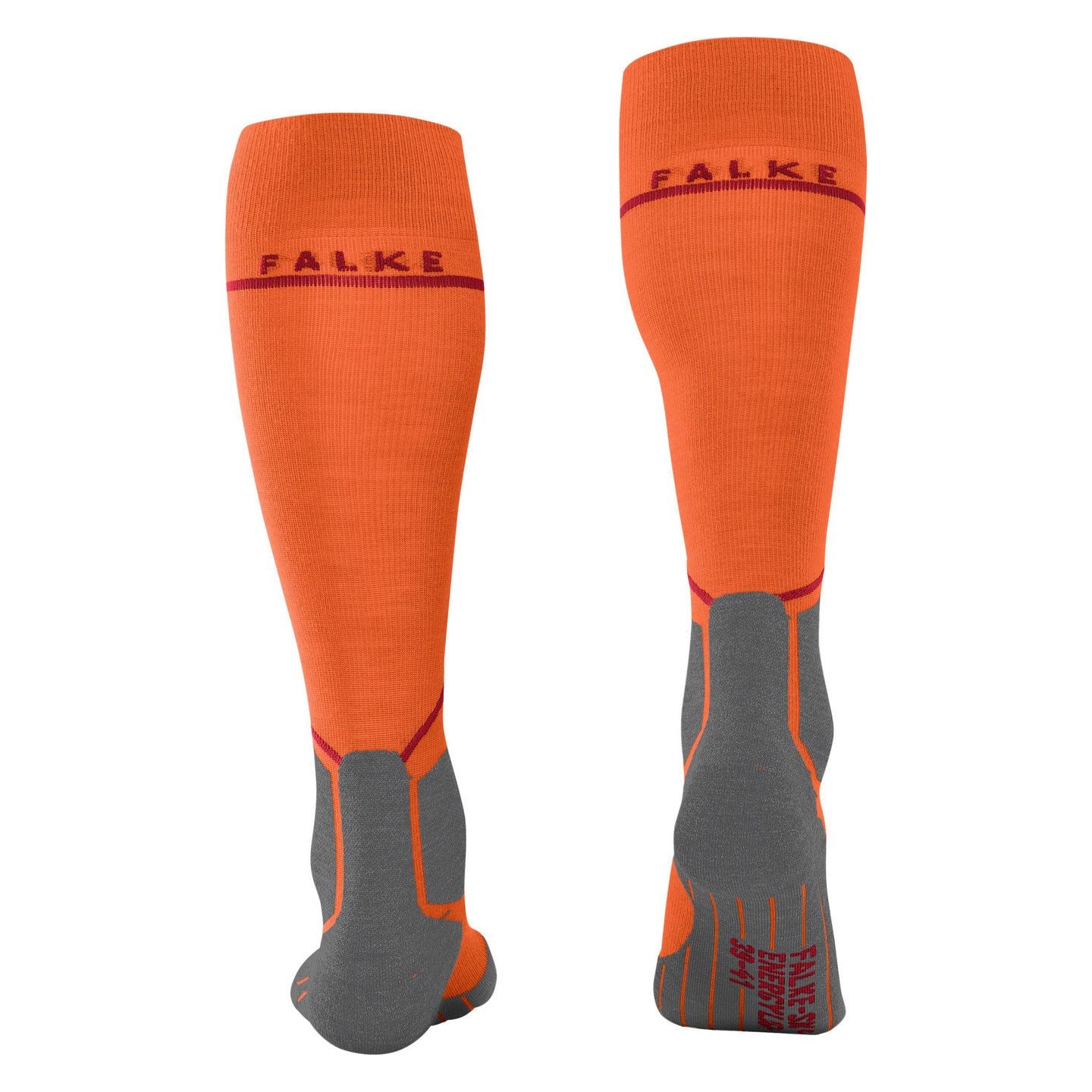 Falke SK4 Advanced Compression Light Men's Skiing Knee-high socks Flash Orange