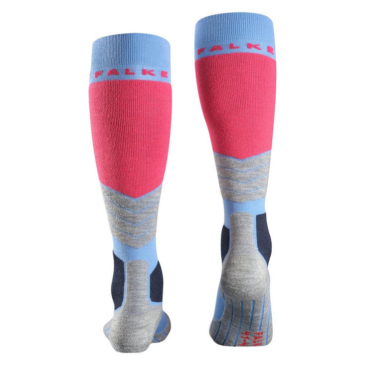 Falke SK2 Intermediate Women Skiing Knee-high socks Blue Note