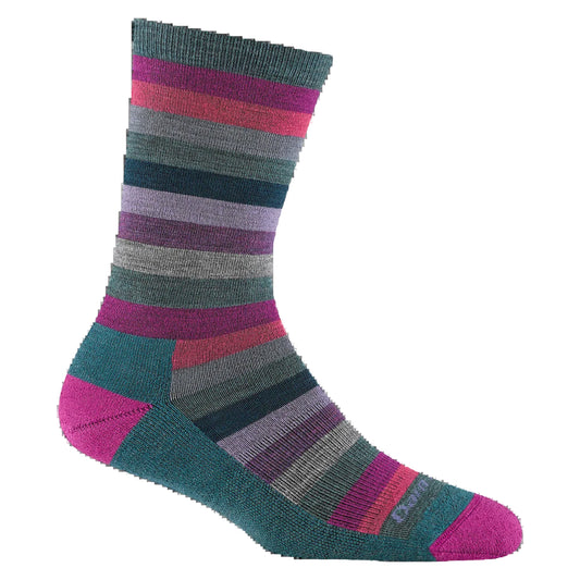 Darn Tough Women's Mystic Stripe Crew Lightweight Lifestyle Socks