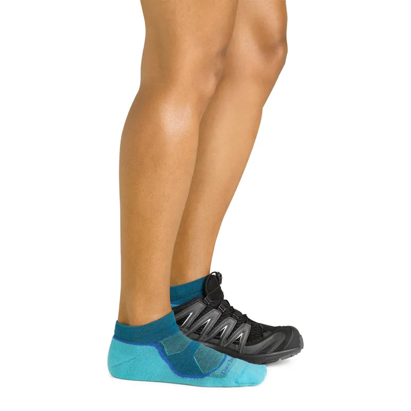 Darn Tough Women's Light Hiker No Show Lightweight Hiking Socks