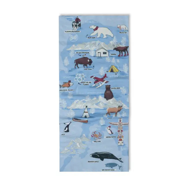 Buff Original Ecostretch Kids Imus Washed Blue