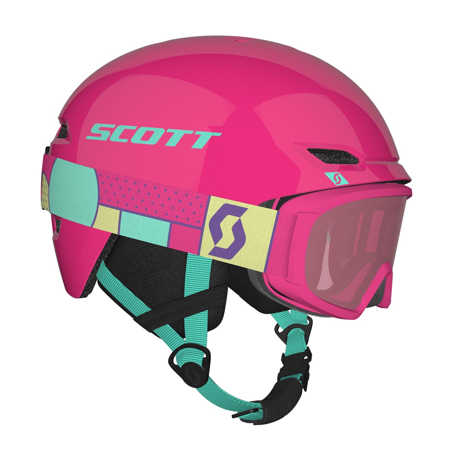 Scott Jr Keeper 2 Helmet + Witty Goggle Combo