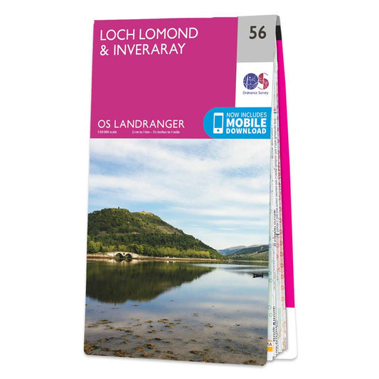 Map of Loch Lomond & Inveraray 56