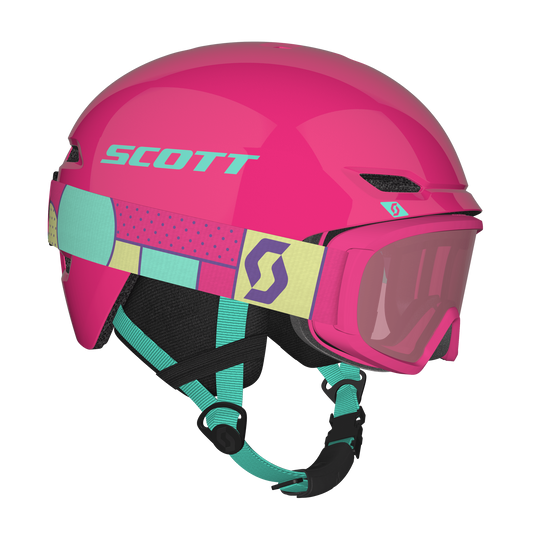 Scott Jr Keeper 2 Helmet + Witty Goggle Combo