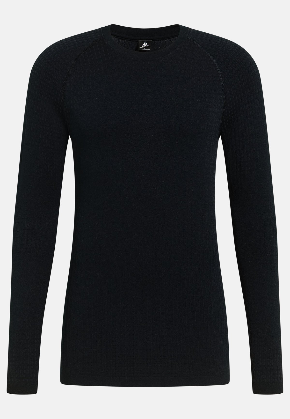 Odlo Men's Performance Warm Base Layer Top Crew Neck Long Sleeve